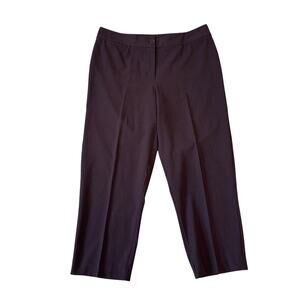 Chicos Stretchy Pleated Trouser Pants US Women's 2.5